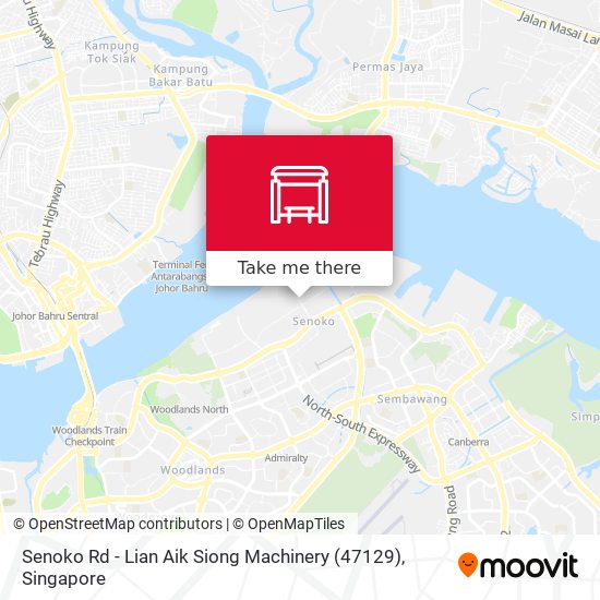 Senoko Rd - Lian Aik Siong Machinery (47129) map