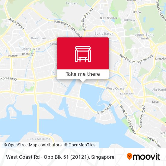 West Coast Rd - Opp Blk 51 (20121) map