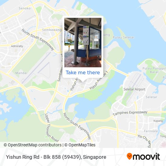 Yishun Ring Rd - Blk 858 (59439) map