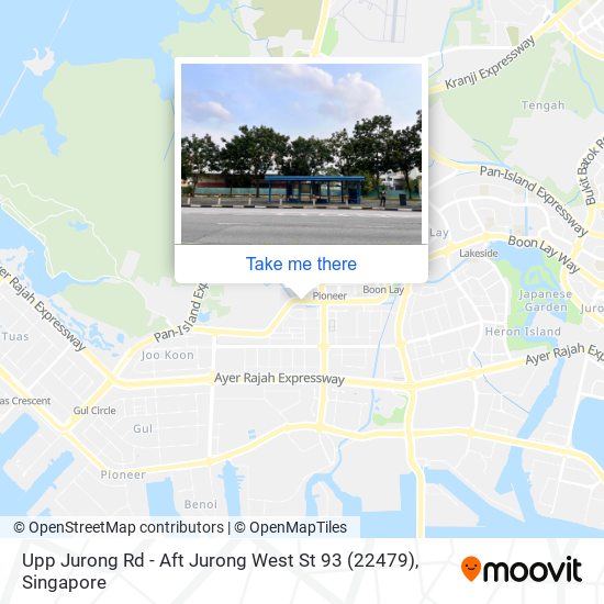 Upp Jurong Rd - Aft Jurong West St 93 (22479)地图