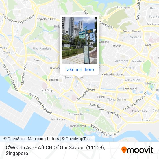 C'Wealth Ave - Aft CH Of Our Saviour (11159) map