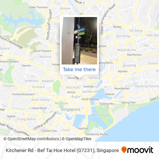 Kitchener Rd - Bef Tai Hoe Hotel (07231) map