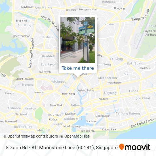 S'Goon Rd - Aft Moonstone Lane (60181)地图