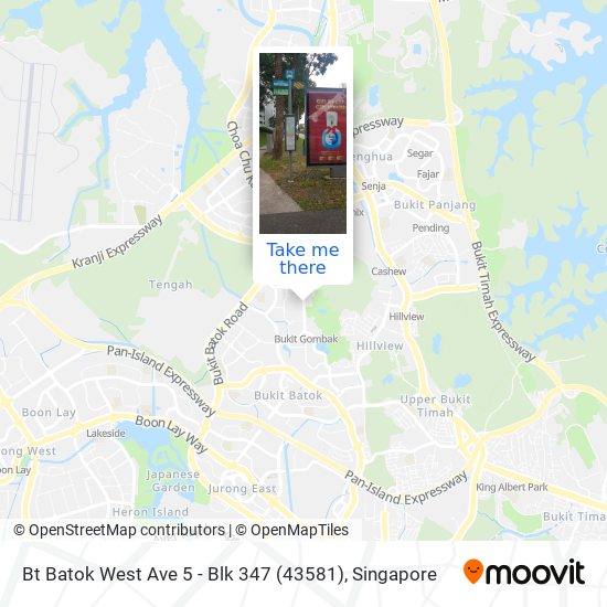 Bt Batok West Ave 5 - Blk 347 (43581) map