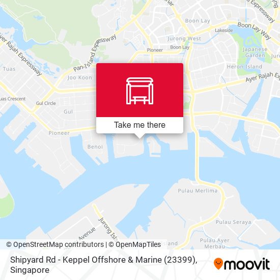 Shipyard Rd - Keppel Offshore & Marine (23399) map