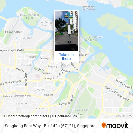 Sengkang East Way - Blk 142a (67121) map