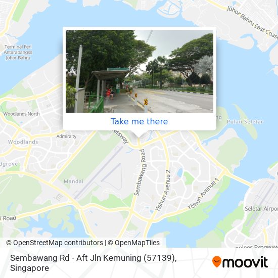 Sembawang Rd - Aft Jln Kemuning (57139) map