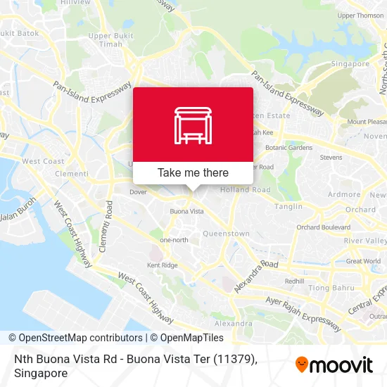 Nth Buona Vista Rd - Buona Vista Ter (11379)地图