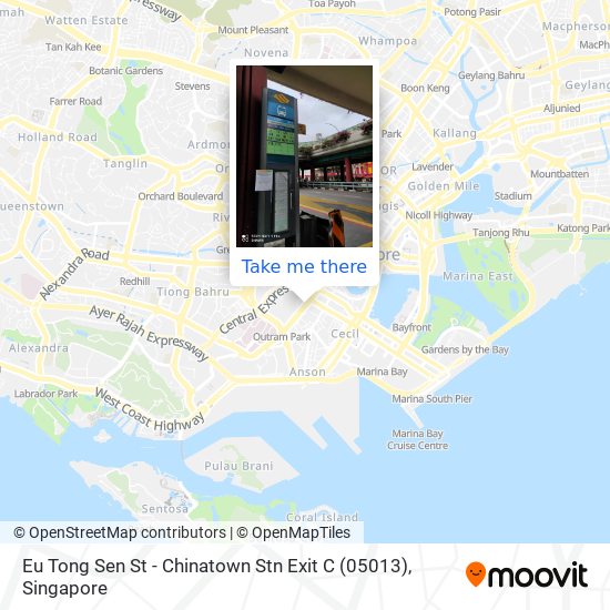 Eu Tong Sen St - Chinatown Stn Exit C (05013)地图