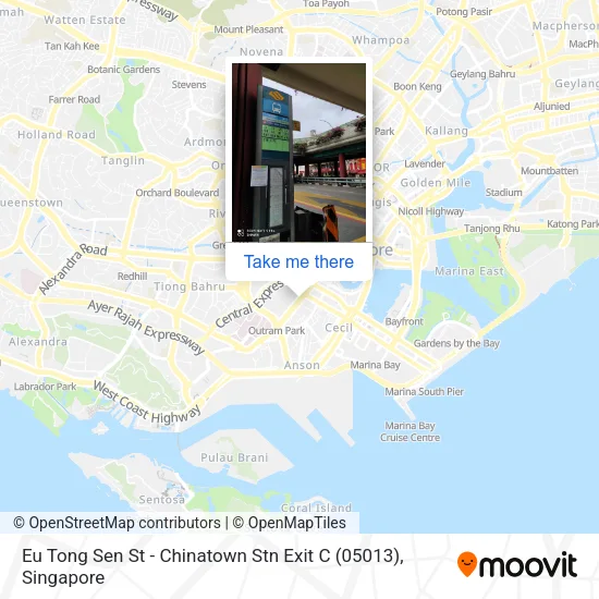 Eu Tong Sen St - Chinatown Stn Exit C (05013) map