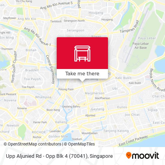Upp Aljunied Rd - Opp Blk 4 (70041) map
