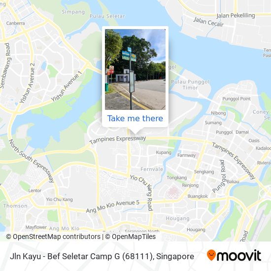 Jln Kayu - Bef Seletar Camp G (68111)地图