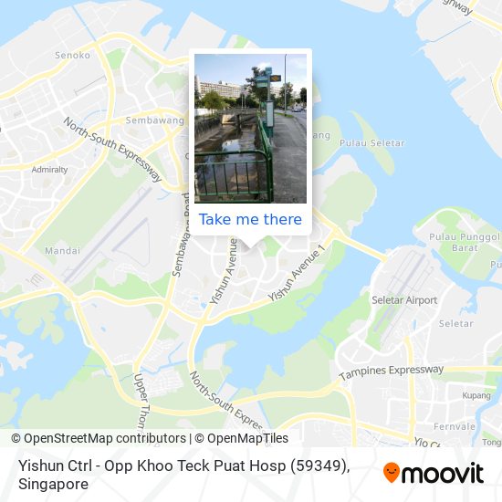 Yishun Ctrl - Opp Khoo Teck Puat Hosp (59349) map