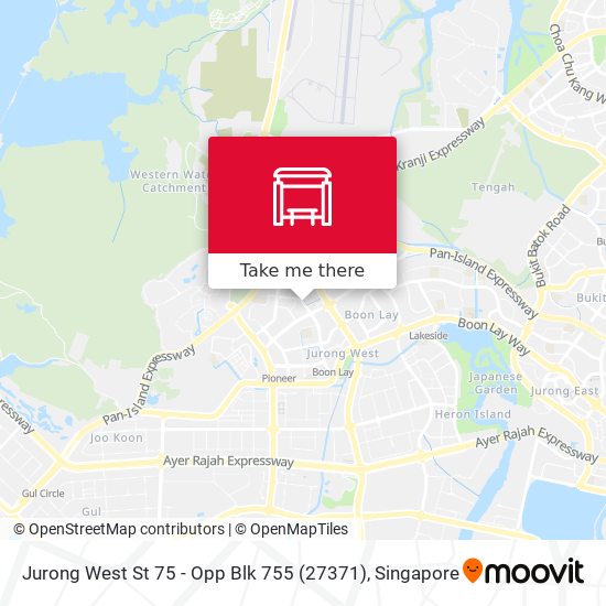 Jurong West St 75 - Opp Blk 755 (27371) map