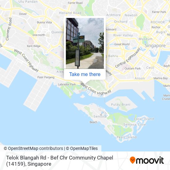 Telok Blangah Rd - Bef Chr Community Chapel (14159) map