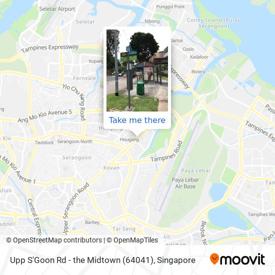 Upp S'Goon Rd - the Midtown (64041)地图