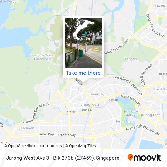 Jurong West Ave 3 - Blk 273b (27459) map