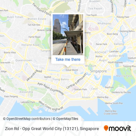 Zion Rd - Opp Great World City (13121)地图