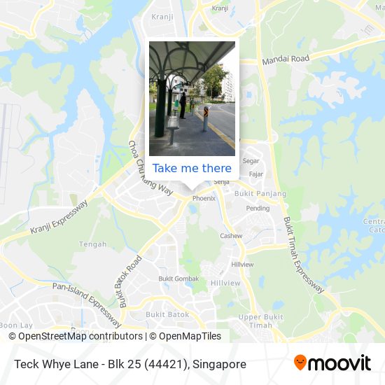 Teck Whye Lane - Blk 25 (44421)地图