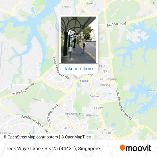 Teck Whye Lane - Blk 25 (44421)地图
