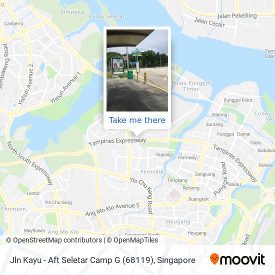 Jln Kayu - Aft Seletar Camp G (68119)地图