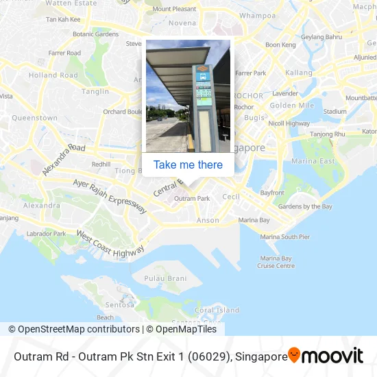 Outram Rd - Outram Pk Stn Exit 1 (06029)地图