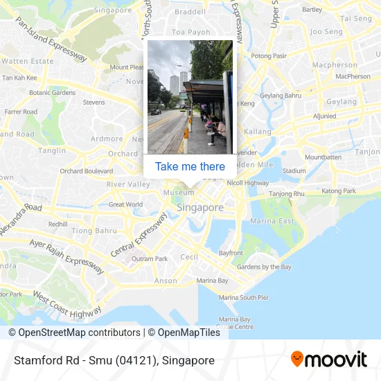 Stamford Rd - Smu (04121)地图