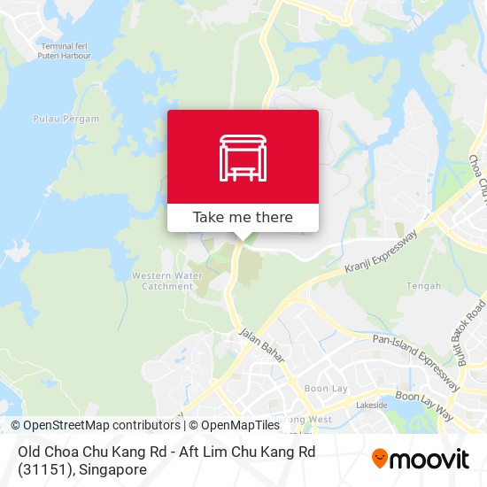 Old Choa Chu Kang Rd - Aft Lim Chu Kang Rd (31151)地图
