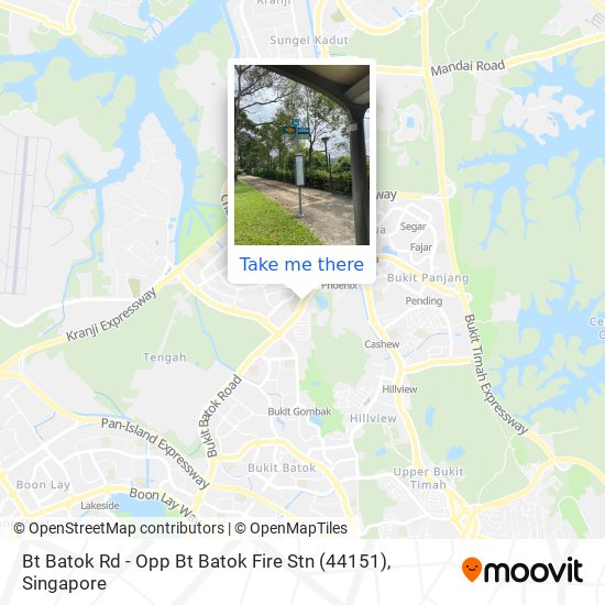Bt Batok Rd - Opp Bt Batok Fire Stn (44151)地图