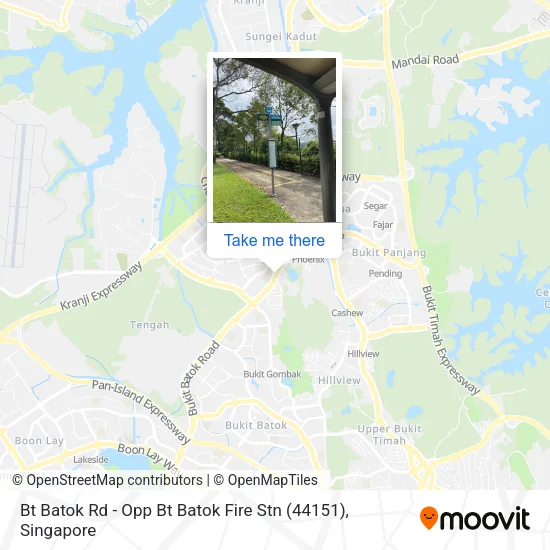 Bt Batok Rd - Opp Bt Batok Fire Stn (44151)地图