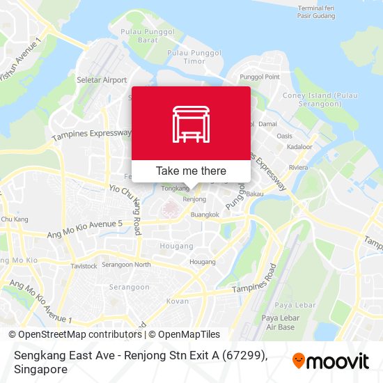 Sengkang East Ave - Renjong Stn Exit A (67299) map