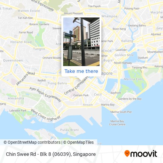 Chin Swee Rd - Blk 8 (06039) map