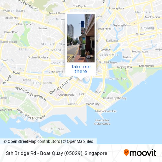 Sth Bridge Rd - Boat Quay (05029)地图