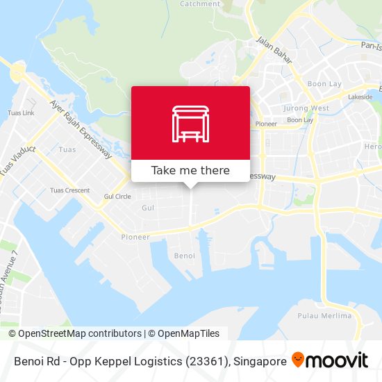 Benoi Rd - Opp Keppel Logistics (23361) map
