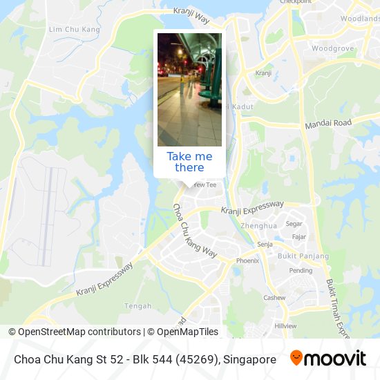 Choa Chu Kang St 52 - Blk 544 (45269) map