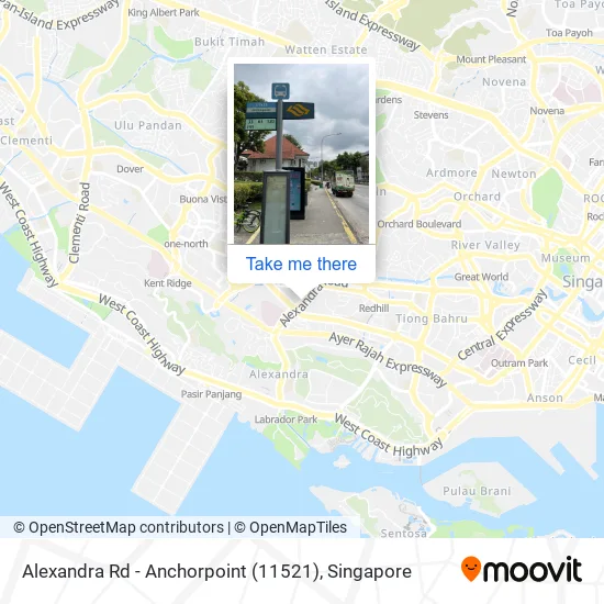 Alexandra Rd - Anchorpoint (11521)地图