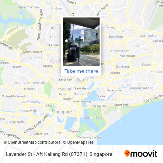 Lavender St - Aft Kallang Rd (07371) map