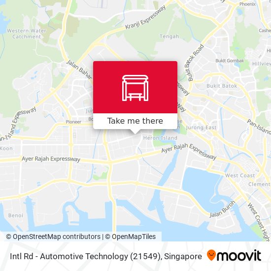 Intl Rd - Automotive Technology  (21549) map
