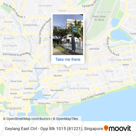 Geylang East Ctrl - Opp Blk 1015 (81221) map