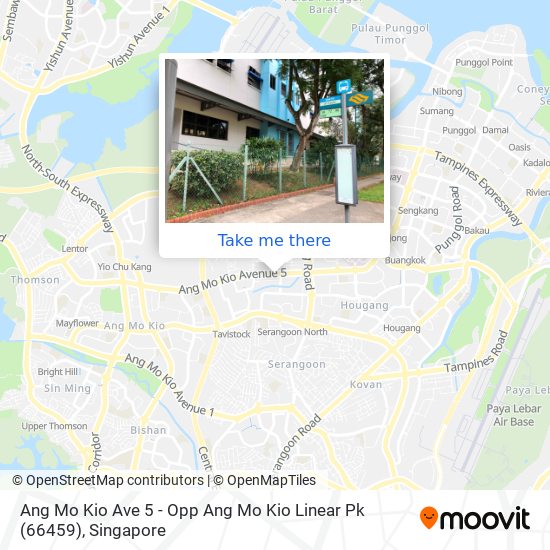 Ang Mo Kio Ave 5 - Opp Ang Mo Kio Linear Pk (66459) map