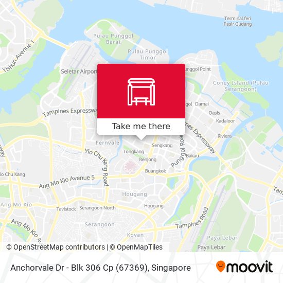 Anchorvale Dr - Blk 306 Cp (67369) map
