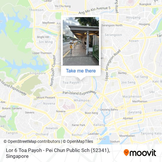 Lor 6 Toa Payoh - Pei Chun Public Sch (52341)地图