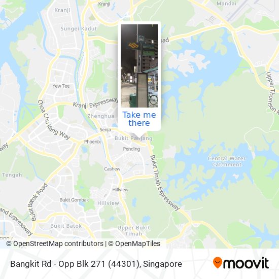 Bangkit Rd - Opp Blk 271 (44301) map