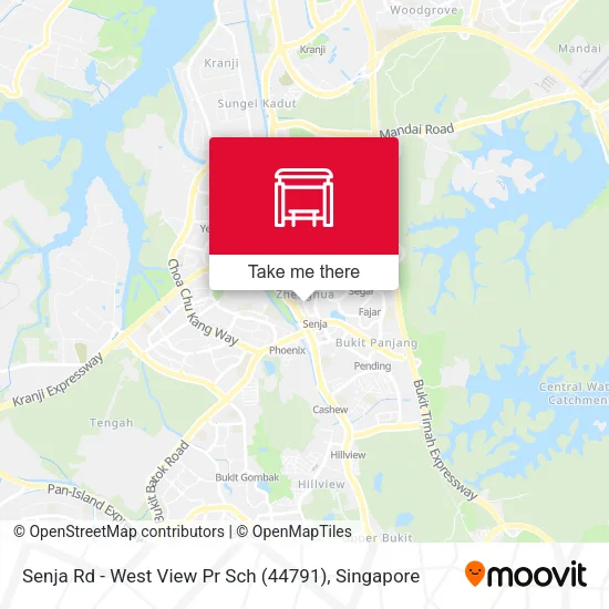 Senja Rd - West View Pr Sch (44791)地图