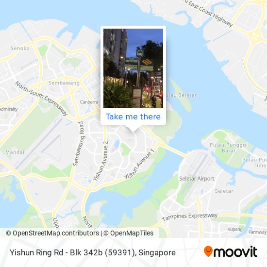 Yishun Ring Rd - Blk 342b (59391) map