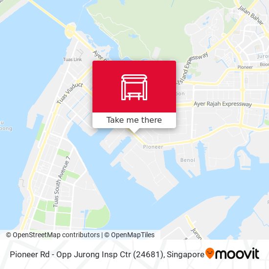 Pioneer Rd - Opp Jurong Insp Ctr (24681) map