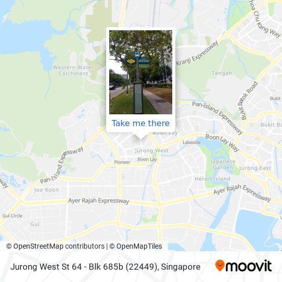 Jurong West St 64 - Blk 685b (22449) map