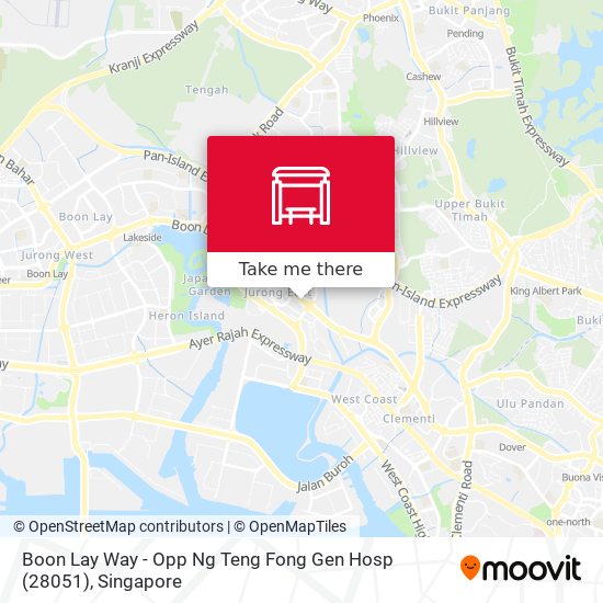 Boon Lay Way - Opp Ng Teng Fong Gen Hosp (28051)地图