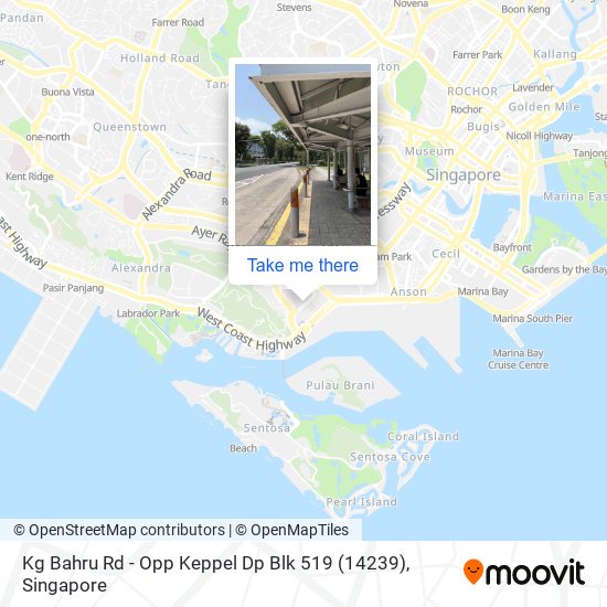 Kg Bahru Rd - Opp Keppel Dp Blk 519 (14239)地图