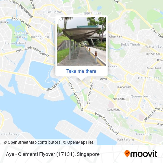 Aye - Clementi Flyover (17131) map